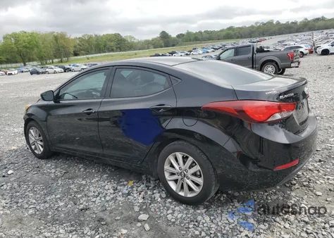 2015 Hyundai Elantra Se z USA, uszkodzony, nr VIN 5NPDH4AE8FH583960